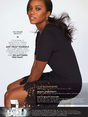 Aja Naomi King Olay 2015