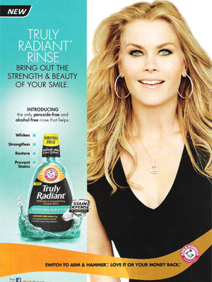 Alison Sweeney  - Arm & Hammer