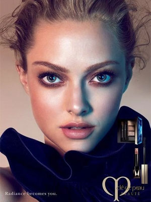 Amanda Seyfried Cle de Peau Beaute Ad Campaign 2014