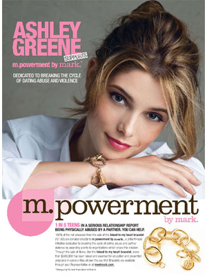 Ashley Greene Mark by Avon beauty celebrity endorsements