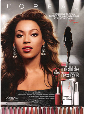 Beyonce for Loreal
