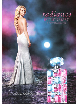 Britney Spears Radiance celebrity perfumes