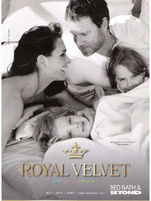 Brooke Shields for Royal Velvet