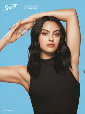 Camila Mendes Secret Ad