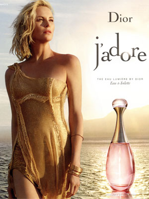 Charlize Theron J'adore Dior Eau Lumiere