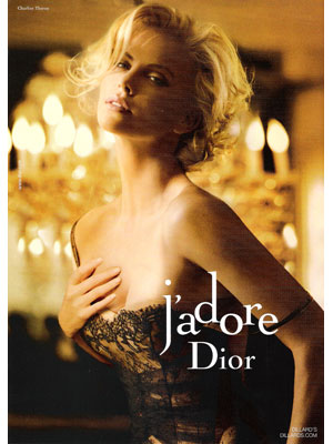 Charlize Theron, Dior J'adore