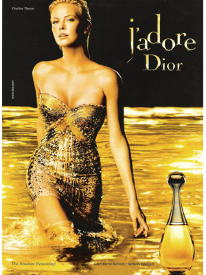 Charlize Theron for Dior J'adore