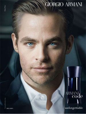 Chris Pine Giorgio Armani