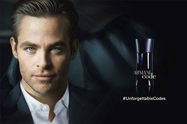 Chris Pine for Giorgio Armani