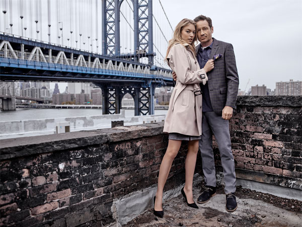 David Duchovny London Fog Ad