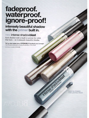 Drew Barrymore, CoverGirl Intensen Shadow Blast