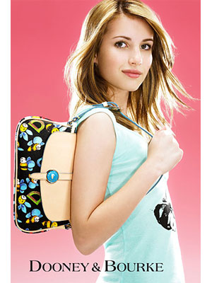 Emma Roberts, Dooney and Bourke