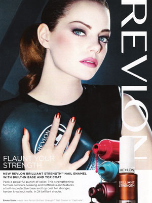 Emma Stone for Revlon Nails