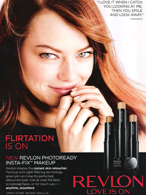 Emma Stone for Revlon Makeup