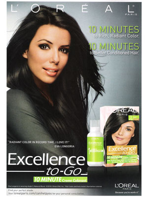 Eva Longoria for L'Oreal