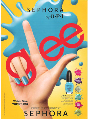 Glee for Sephora by OPI celebrity endorsements