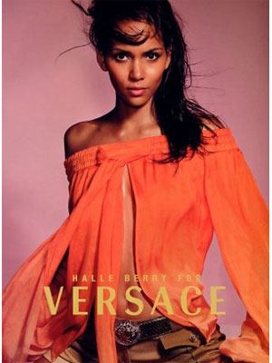 Halle Berry for Versace