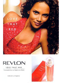 Halle Berry, for Revlon Love That Red