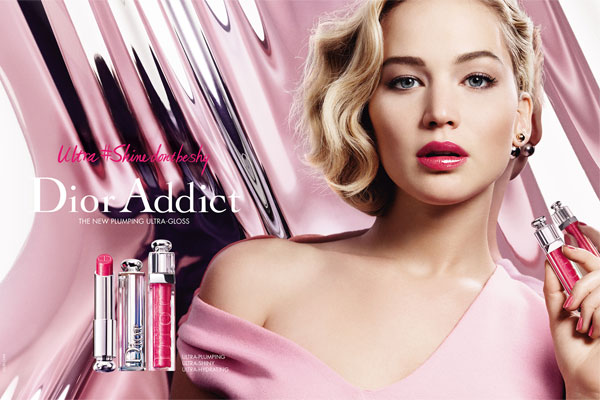 Jennifer Lawrence Dior Addict Ad