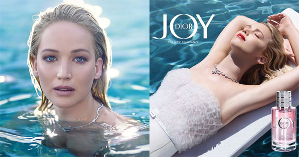 Jennifer Lawrence Dior Joy Fragrance