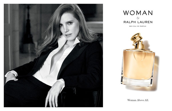 Jessica Chastain Ralph Lauren Woman Fragrance