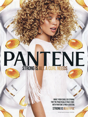 Jillian Hervey Pantene Beauty Ads