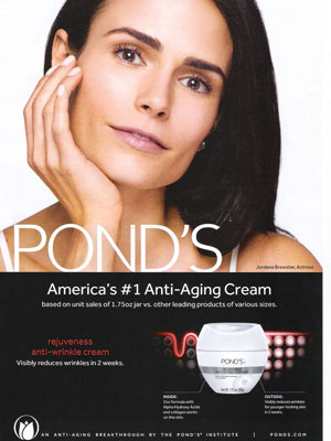 Jordana Brewster Pond's Ad