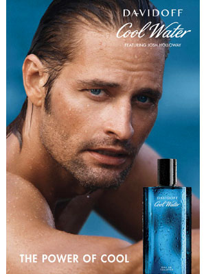 Josh Holloway for Davidoff Cool Water fragrance