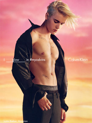 Justin Bieber Calvin Klein