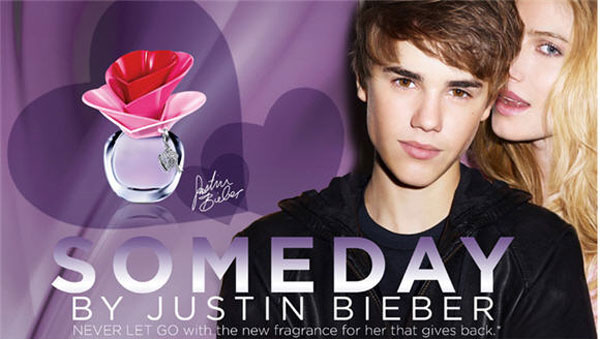 Justin Bieber Someday celebrity perfumes