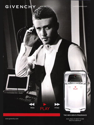 Justin Timberlake for Givenchy Play