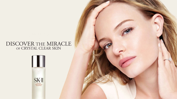 Kate Bosworth posed for SK-II American ad campaign 2013