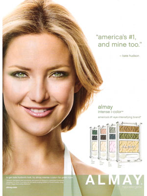 Kate Hudson for Almay Cosmetics