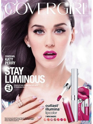 Katy Perry CoverGirl celebrity ad endorsements