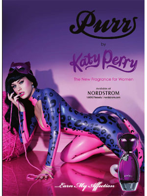Katy Perry Purr perfume celebrity endorsements