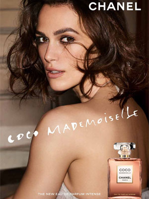 Keira Knightley Chanel Coco Mademoiselle Intense Ad 2018