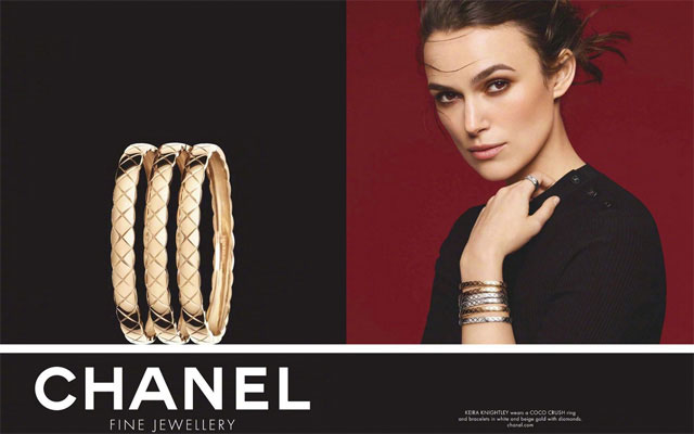 Keira Knightley Chanel Fine Jewelry Ad 2018