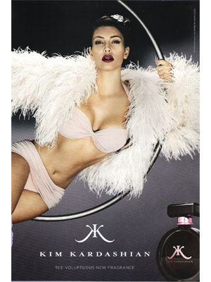 Kim Kardashian Perfume Ad
