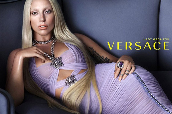 Lady Gaga for Versace Purses
