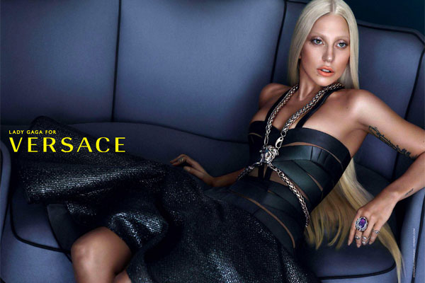 Lady Gaga for Versace Collection