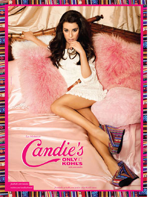 Lea Michele for Candie's fashions