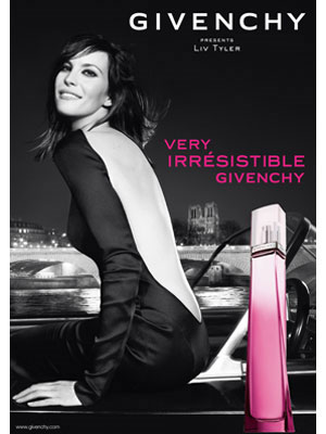 Liv Tyler Givenchy Perfume celebrity endorsement adverts