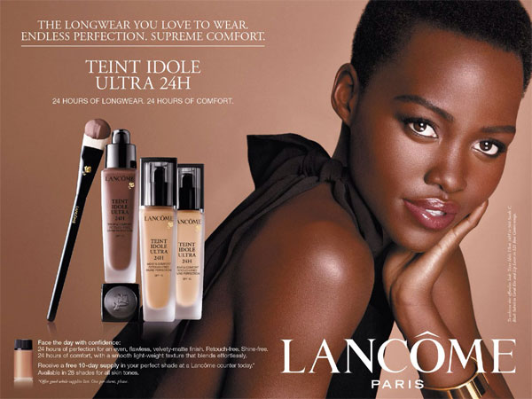 Lupita Nyong'o Lancome Ad