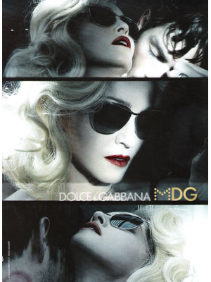 Madonna for Dolce and Gabbana