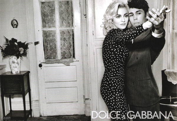 Madonna for Dolce & Gabbana