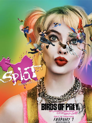 Margot Robbie Splat Hair Color Ad