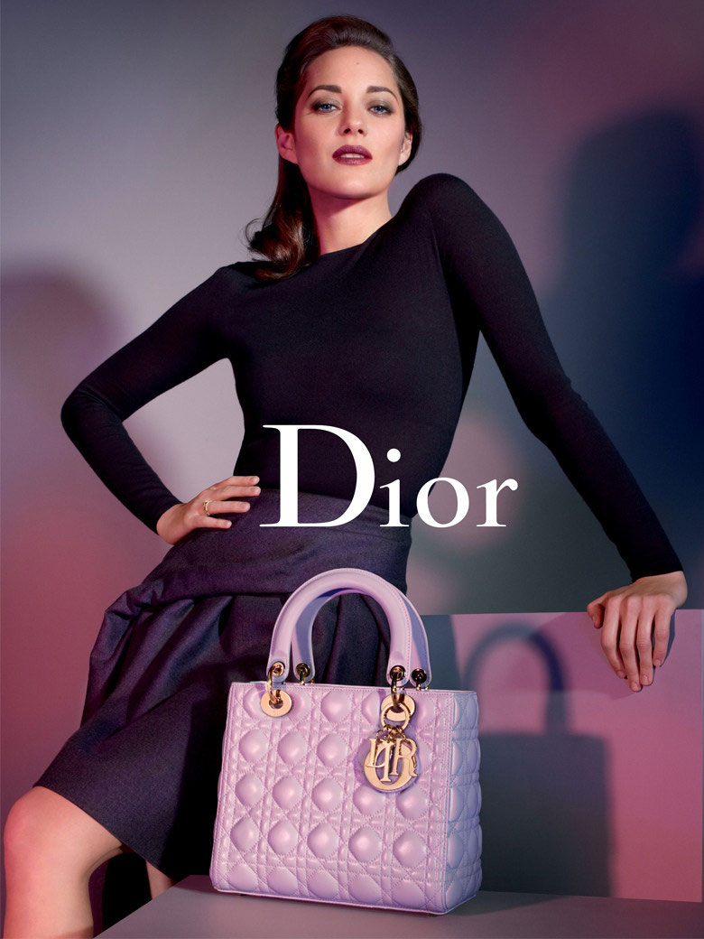 Hollywood actress Marion Cotillard turns designer for Dior┬Æs ┬æLady Dior┬Æ  handbag line