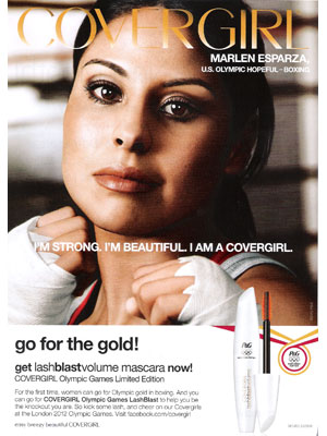 Marlen Esparza Covergirl celebrity endorsement advertisements