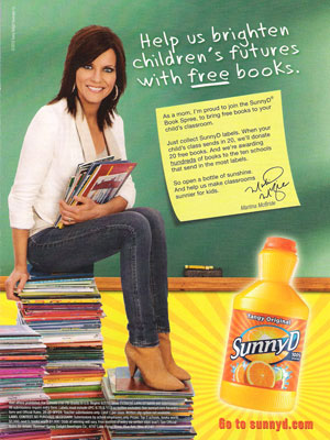 Martina McBride for Sunny D