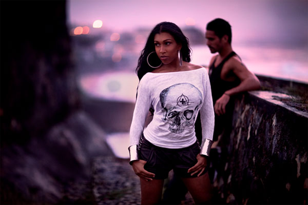 Melanie Fiona for Rocawear clothing celebrity fashion